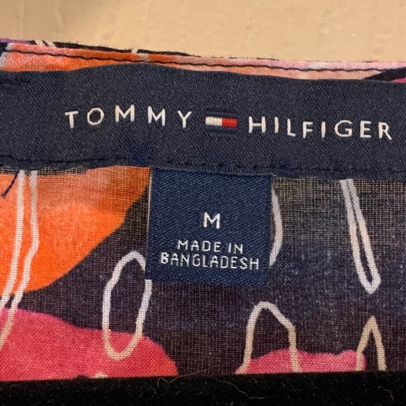 Tommy Hilfiger – Floral Print Short Sleeve Top - Medium - Picture 3 of 5
